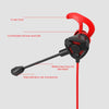 Gaming Earbuds With Mic For Pubg PS4 CSGO Casque Phone Tablet Laptop Universal Game