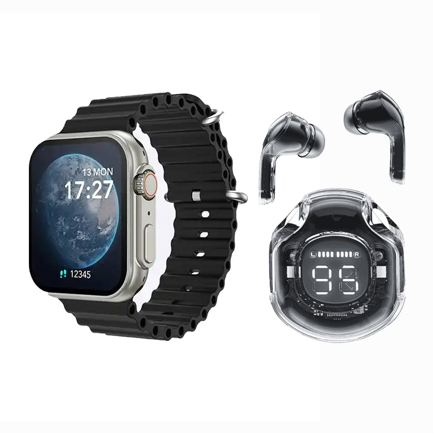 K2 Combo 7+1+1 Smart Watch BT V5.3 - Music &amp; Sports